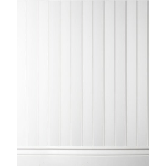 Панели МДФ ТМ Стильный Дом 920х153х6мм белая эмаль Wainscot 005 / уп. 10 планок
