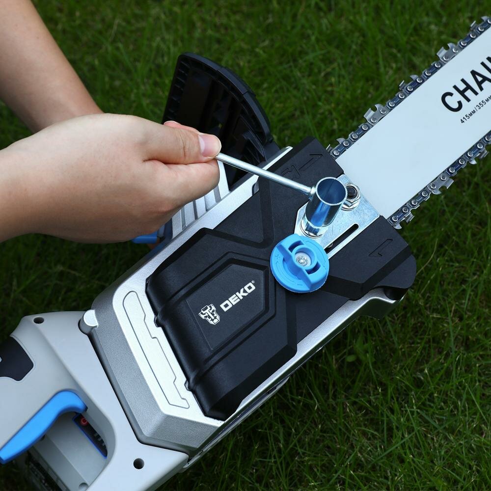 Обзор: Пила цепная аккумуляторная бесщеточная в кейсе DEKO DKCHS 40 PRO 14