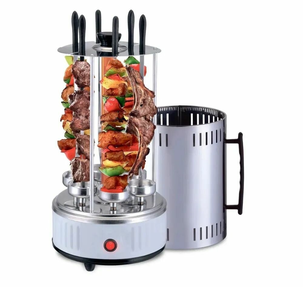 Электрошашлычница SOKANY SK-6111 1000Вт.