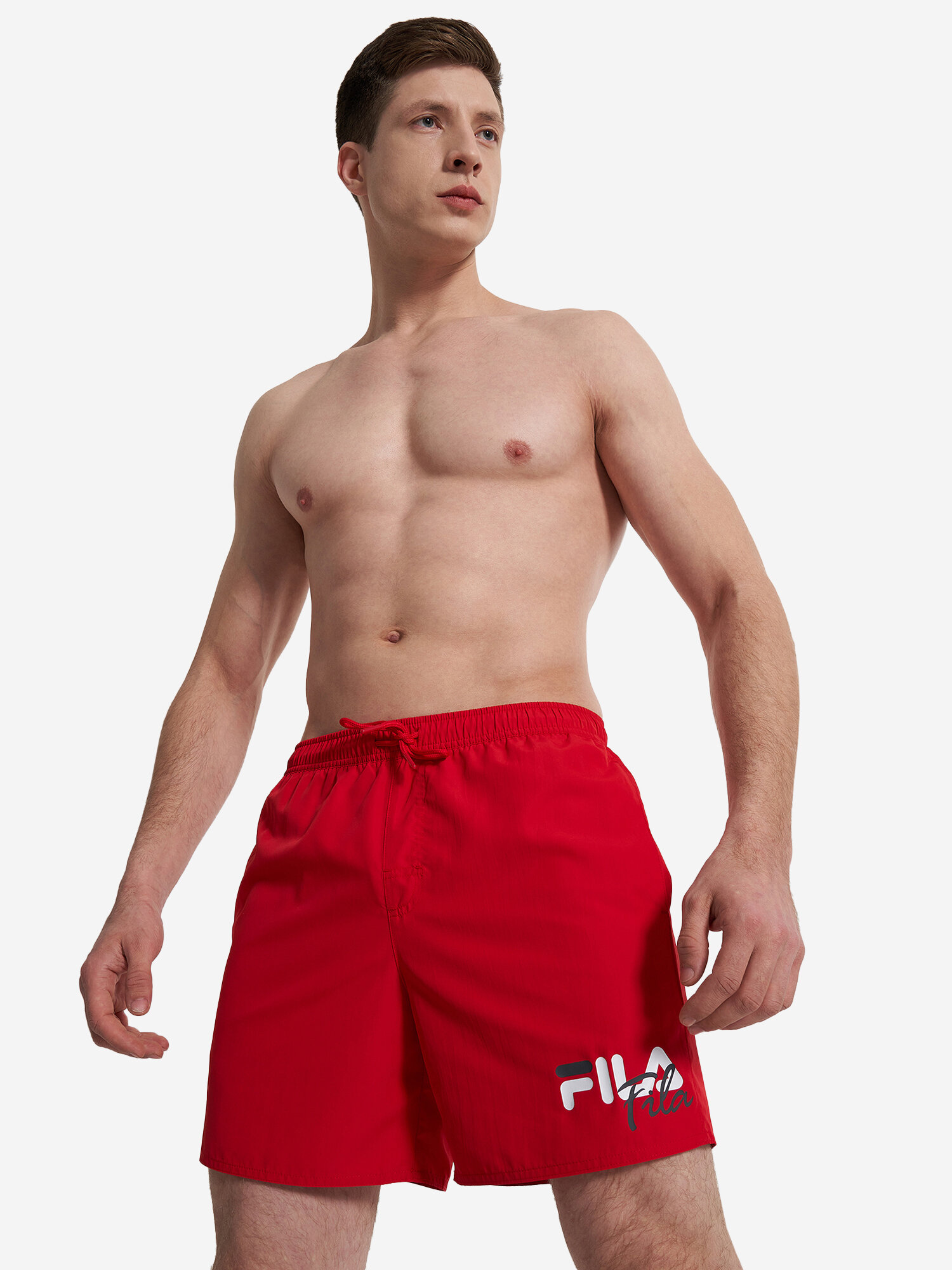 Шорты для плавания Fila, размер 52, красный