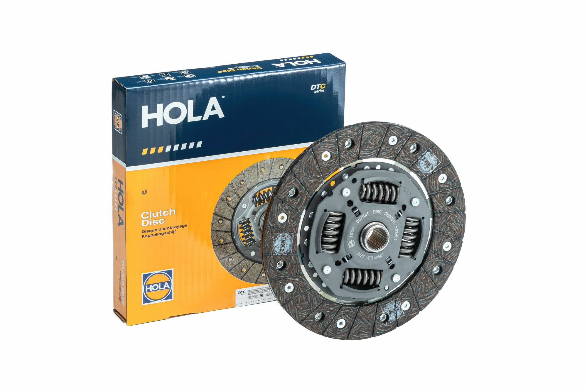 Диск сцепления HOLA CHD008 для SKODA Octavia, VW Golf, AUDI A3, SEAT Leon, Toledo
