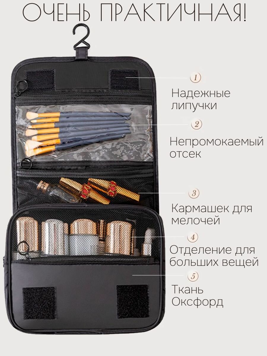 Картинки Дорожный органайзер FoodArmenia, ширина: 9 см., высота: 19 см., длина: 24 см., , черный