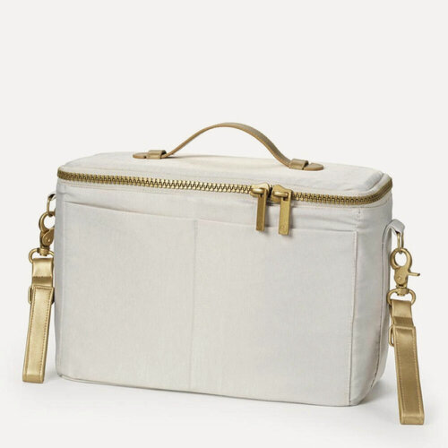 Изображение товара Сумка-органайзер "Elodie" Creamy White, на коляску, застёжка-молния, белая