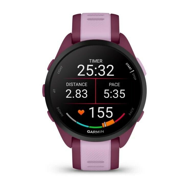Часы Garmin Forerunner 165 Music Berry Lilac