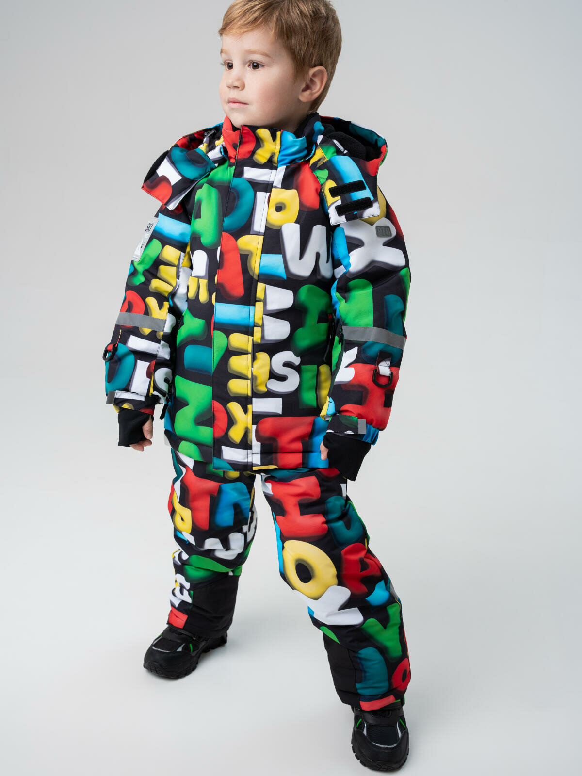 Комплект верхней одежды playToday размер 110  черный