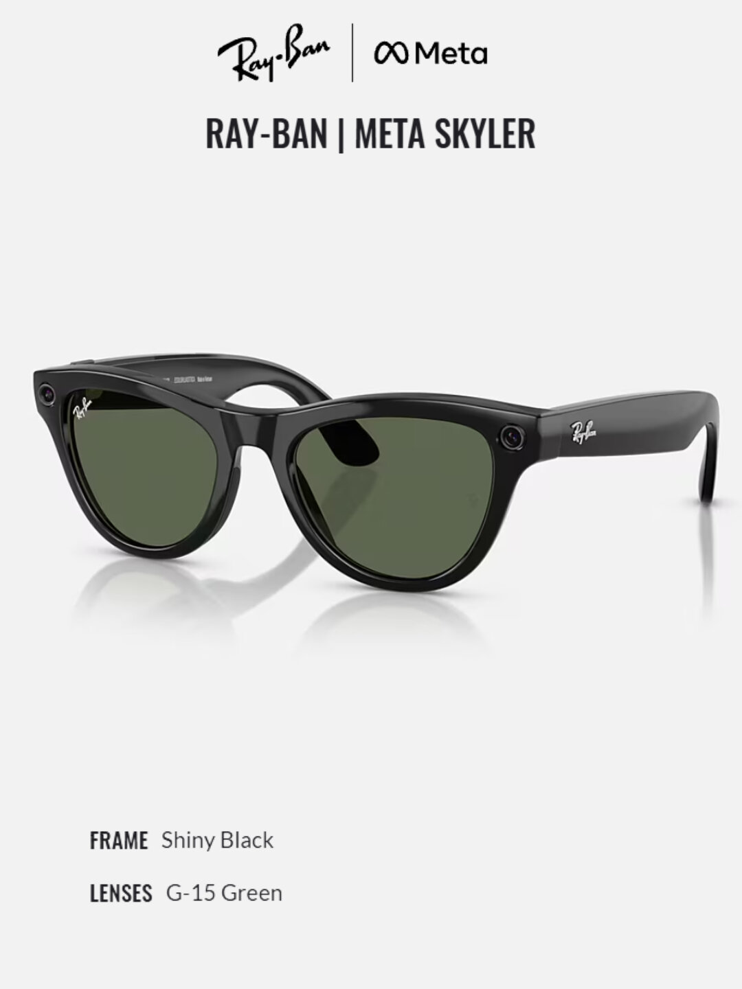 Солнцезащитные очки Ray-Ban, зеленый,
