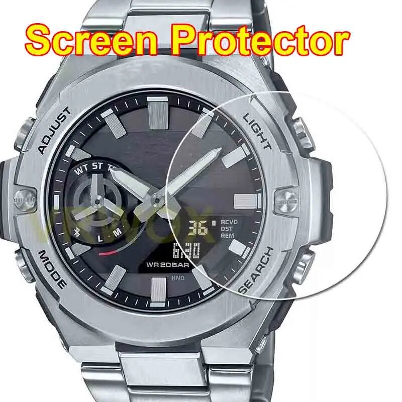 2 шт./3 шт. Подходит для защитной пленки круглых часов GST-B500 GST-B500 TPU 3 PCS