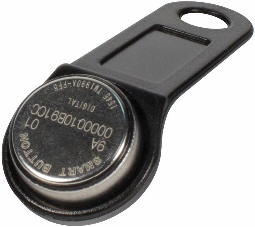 Ключ электронный Touch Memory с держателем Slinex DS 1990A-F5 (черный) 1 шт.