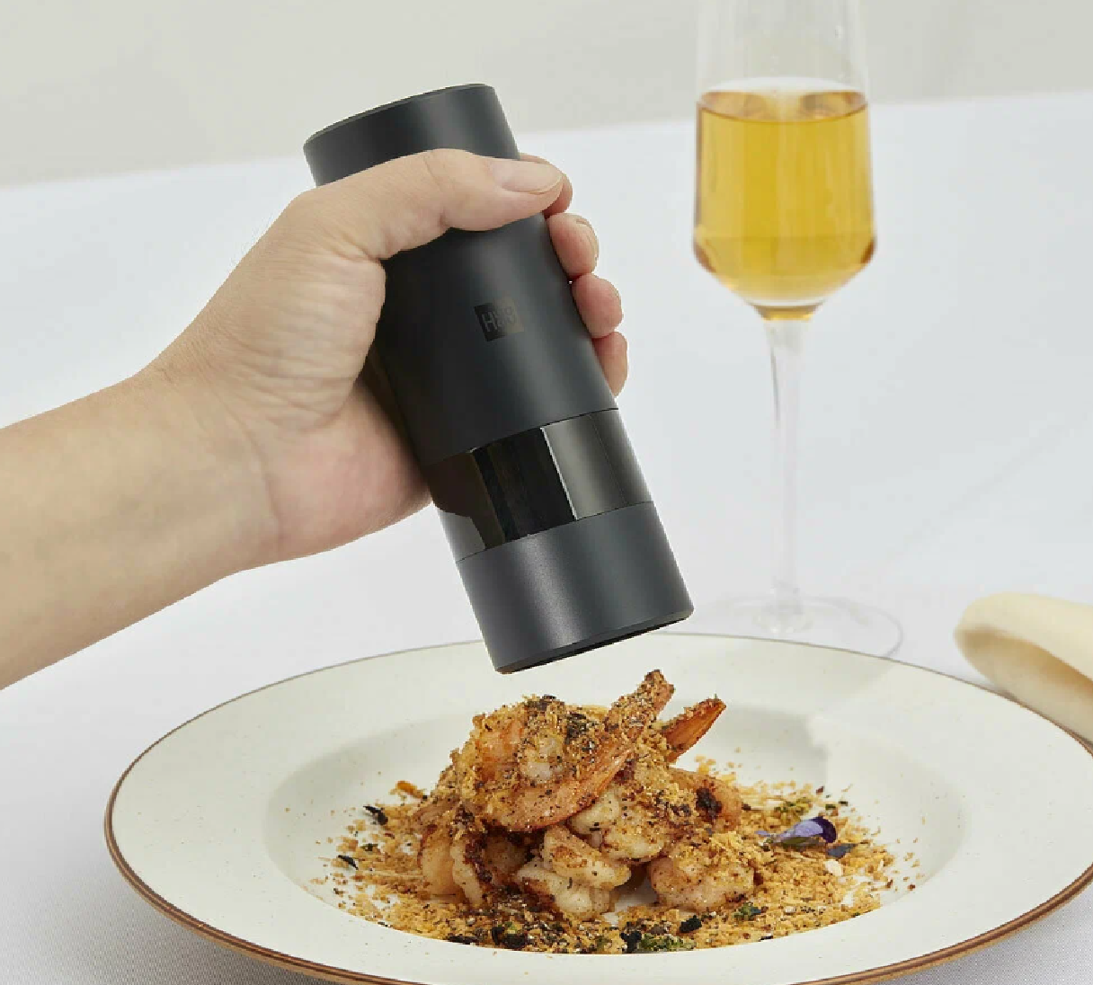 Изображение Электрическая мельница для специй перезаряжаемая Xiaomi HuoHou Electric Grinder HU0200-1 черная