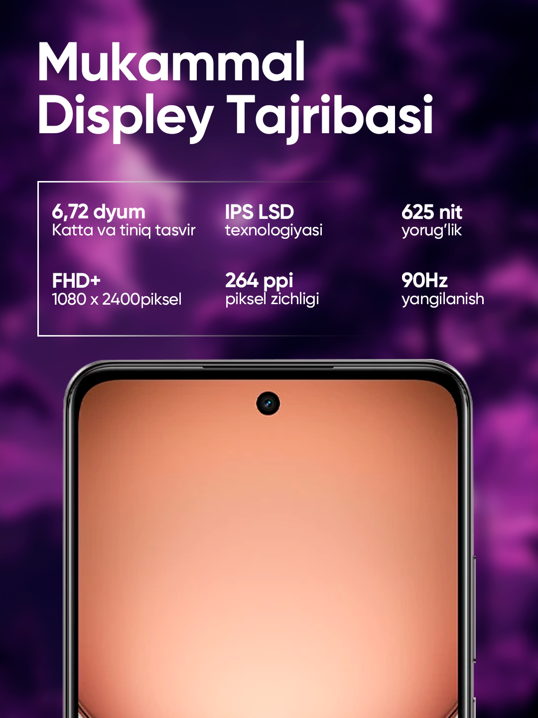Смартфон Realme C75, FHD+ 90 Hz дисплей, 5828 mAh, 45W, 8/128ГБ, черный — фото 1