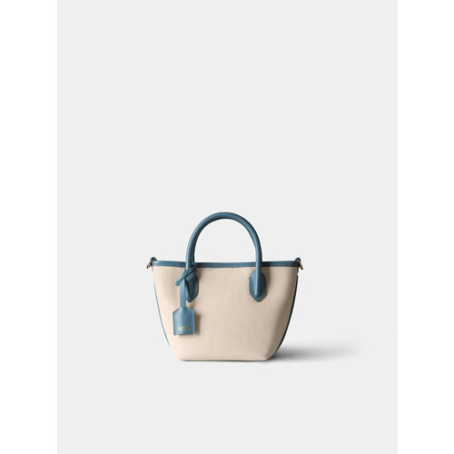 Сумка тоут LUCCA CHARLOTTE, фактура плетеная, рельефная, бежевый/коричневый