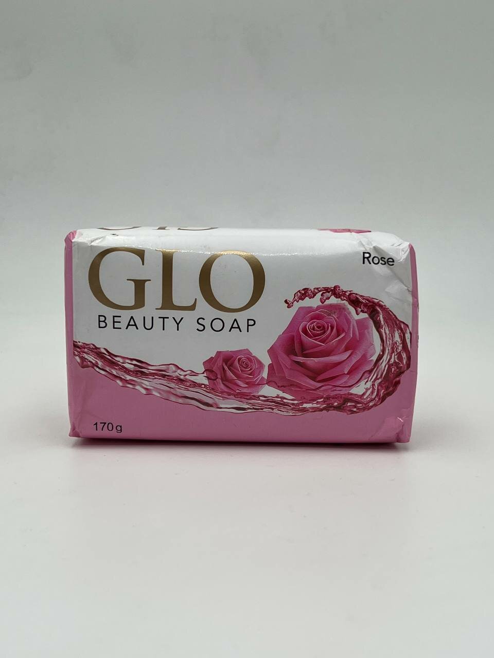 Мыло туалетное Glo "Rose", антибактериальное, с ароматом розы, 170 гр