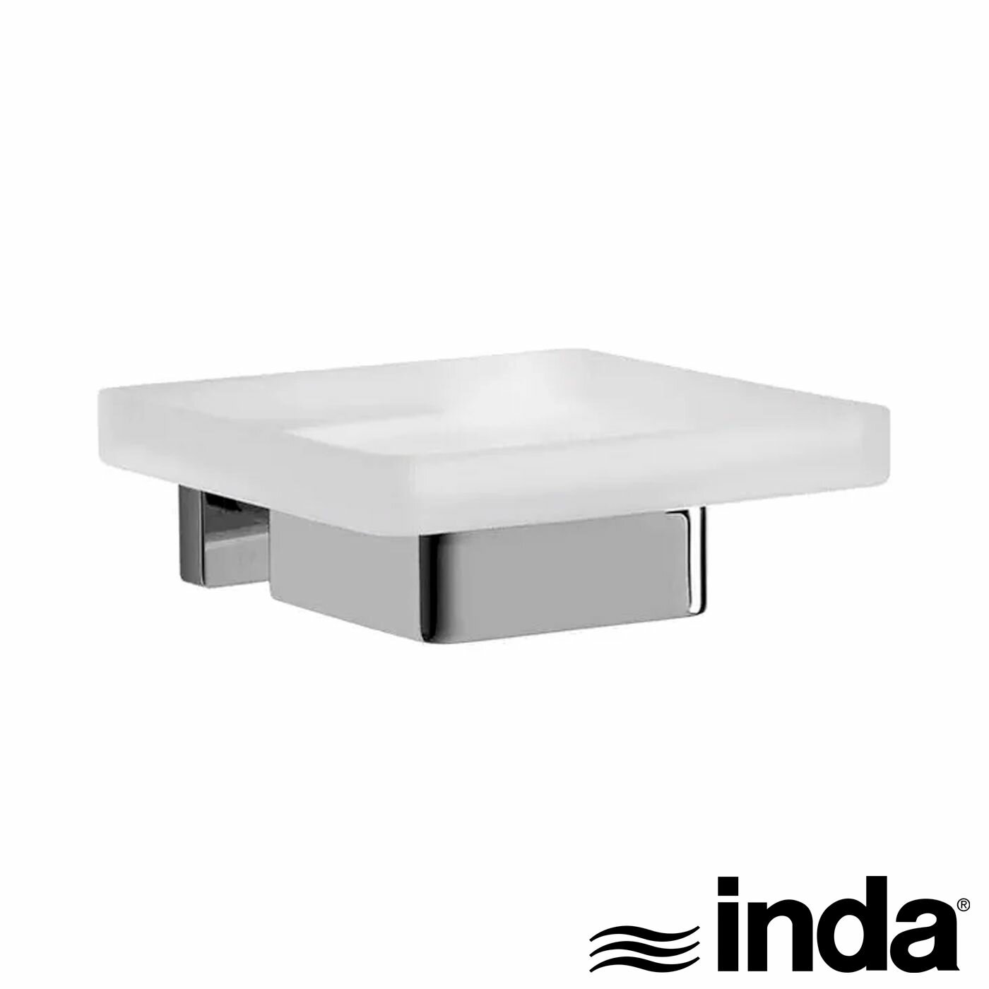 Мыльница для ванной с чашкой Inda Lea A18110CR21