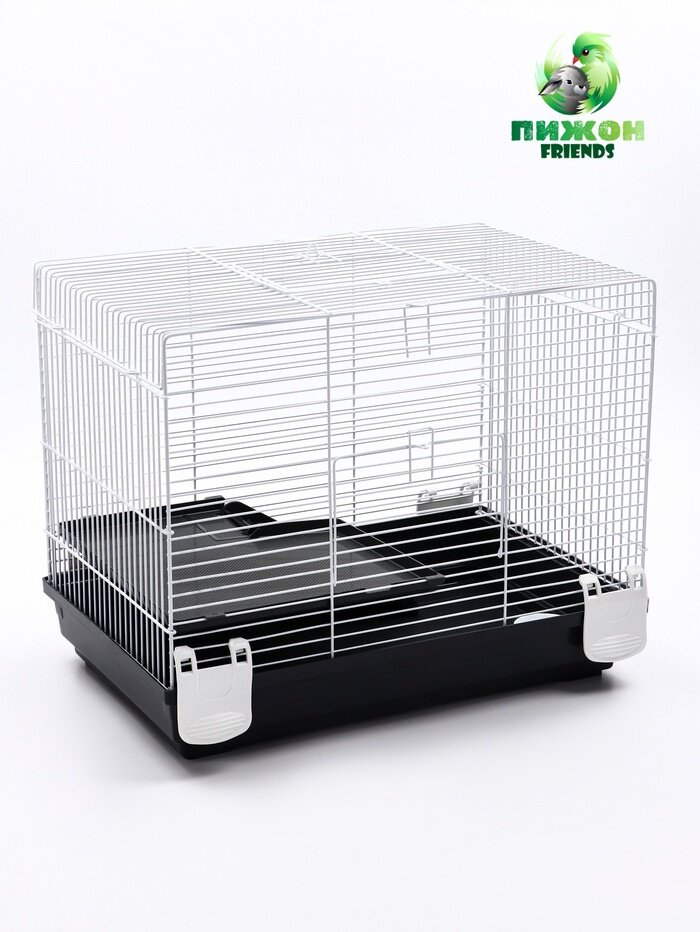 Клетка усиленная для хомяков и крыс 47 х 29 х 37 см серая 10936806