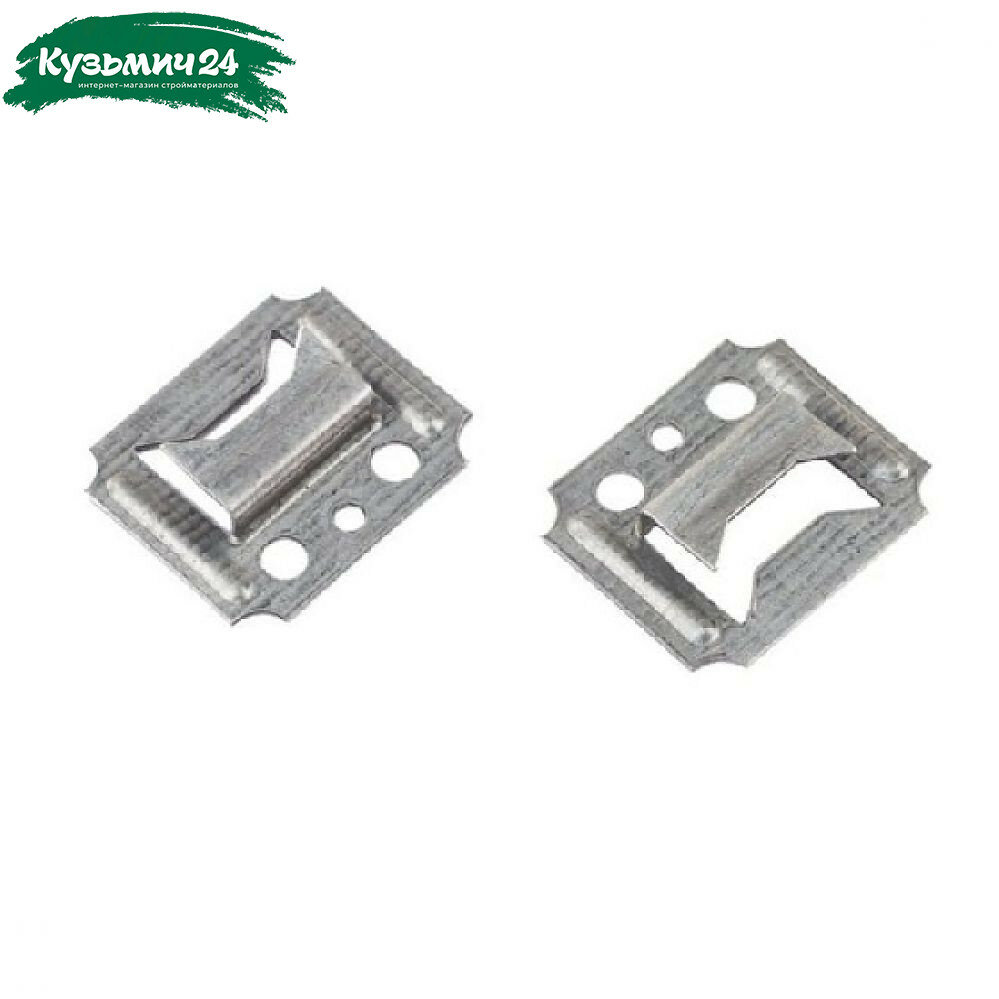 Крепеж для вагонки и панелей Кляймер № 6 в упаковке 100 штук 4 шт.