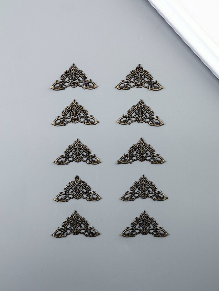 Уголок декоративный "Королевский" набор 10 шт 35х35 см