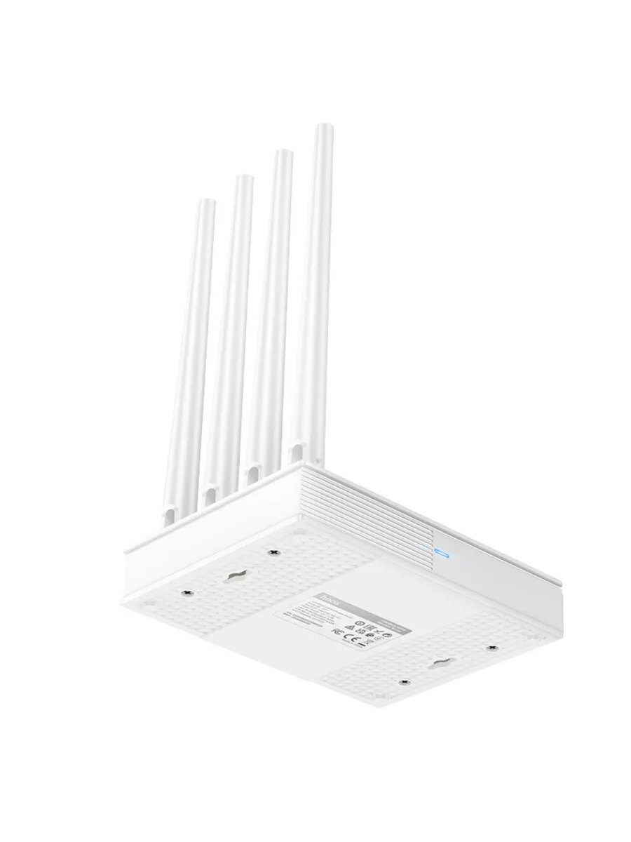 Роутер Hoco HI31 Wi-Fi5 Wireless Router 2.4G, 1200 Mbps, 4 антенны, EU, Белый — фото 1