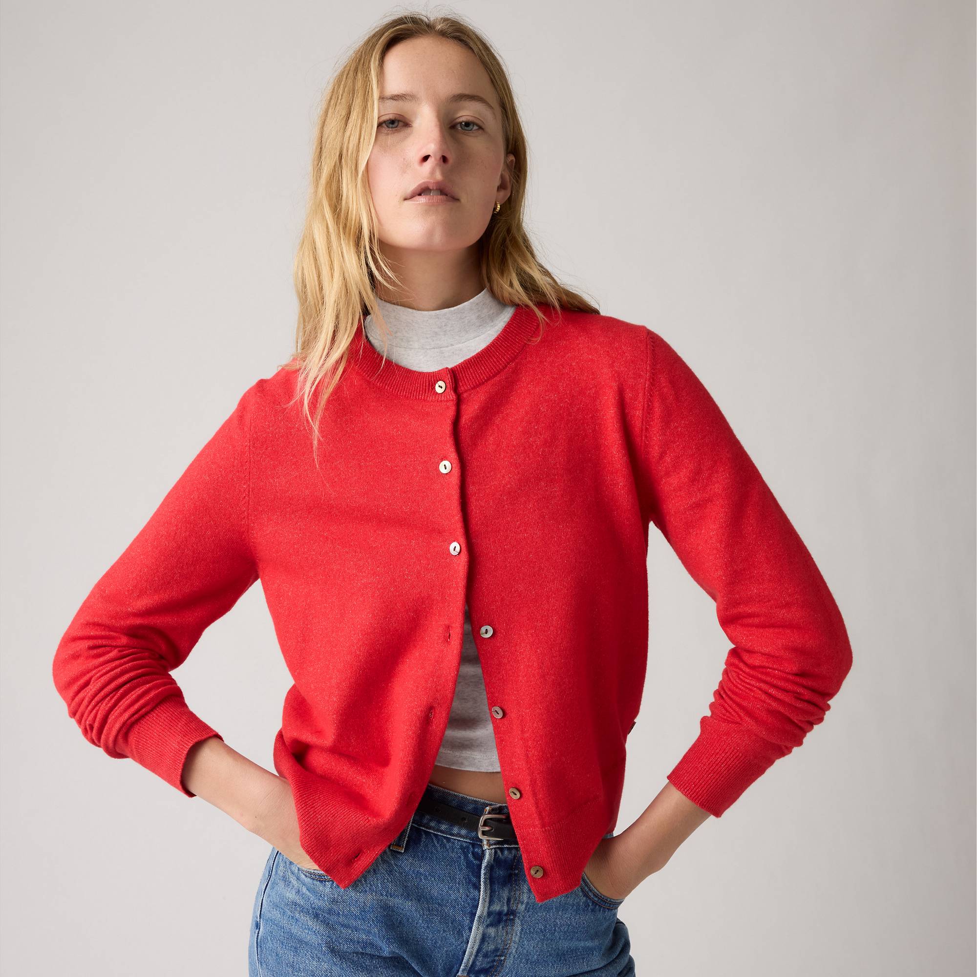 Кардиган Levi's, размер XS, красный