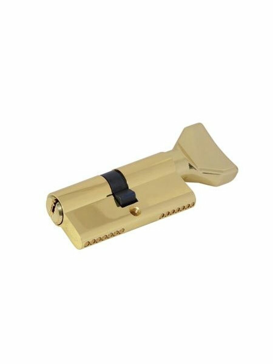 Цилиндр дневной мини профиль Baodly NW (70мм 35*35 )  Перфорированный ключ/вертушка  золото