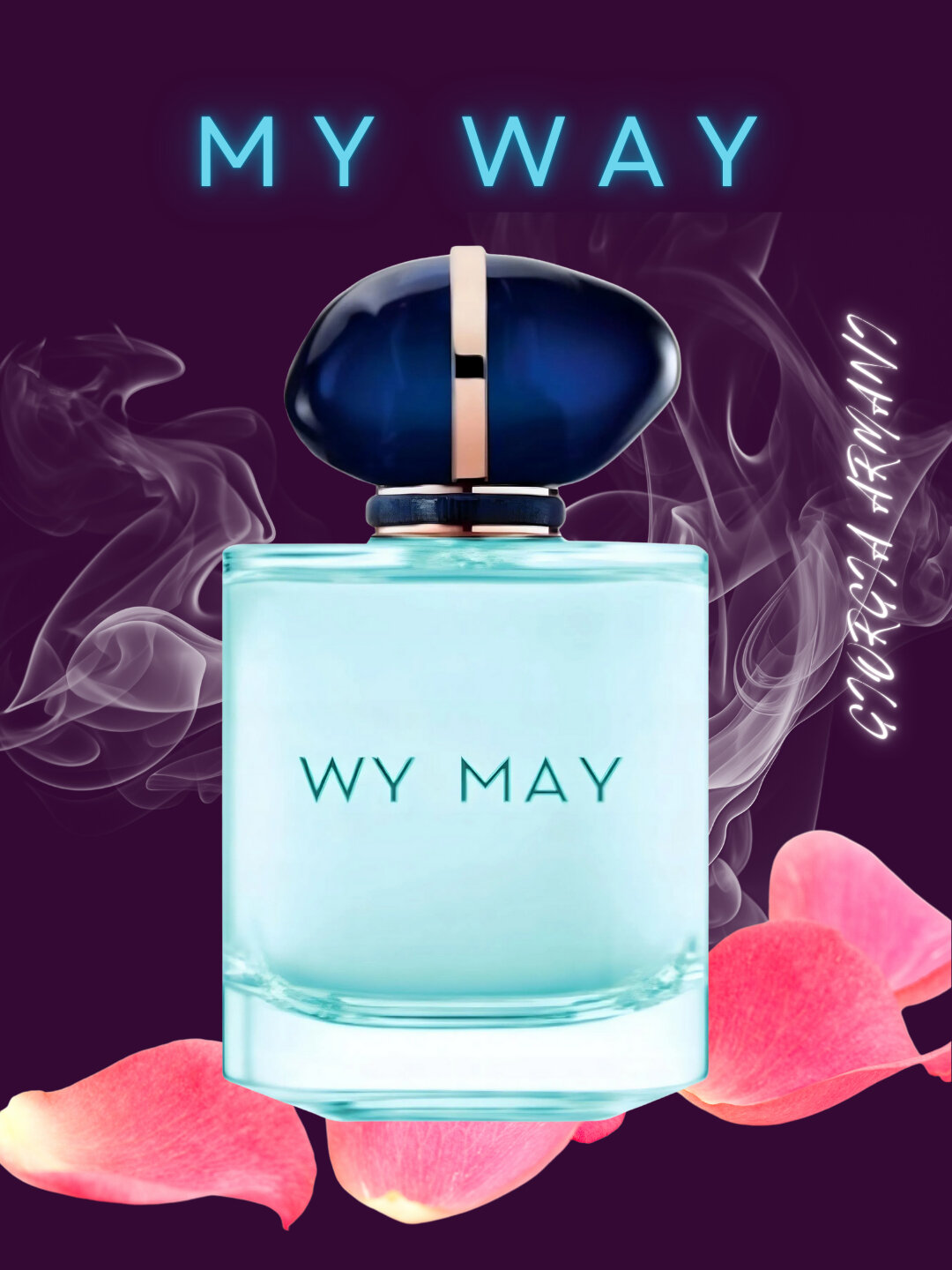 Парфюмерная вода My Way blue для женщин, 90 мл, отличный выбор.