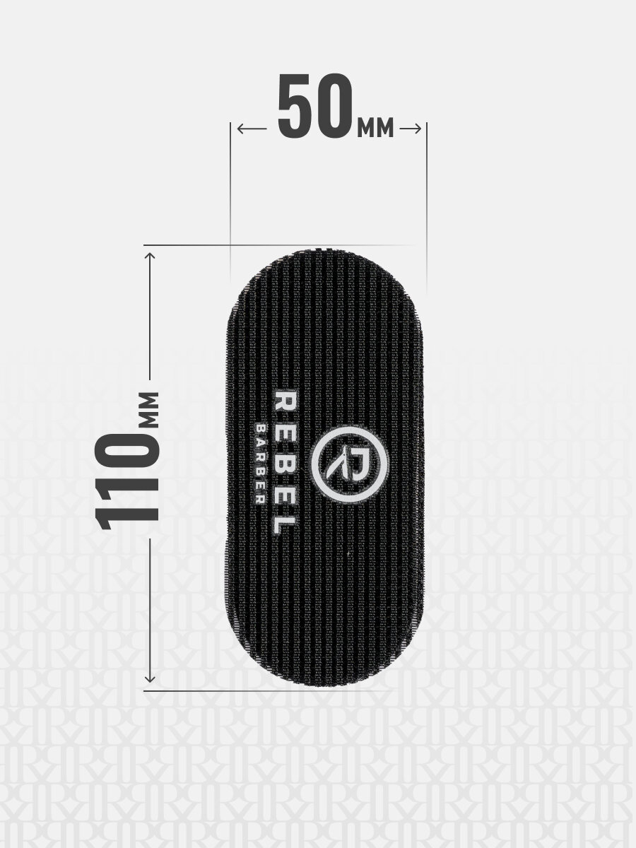 Фиксатор для волос парикмахерский REBEL BARBER, многоразовый 2 шт — фото 1