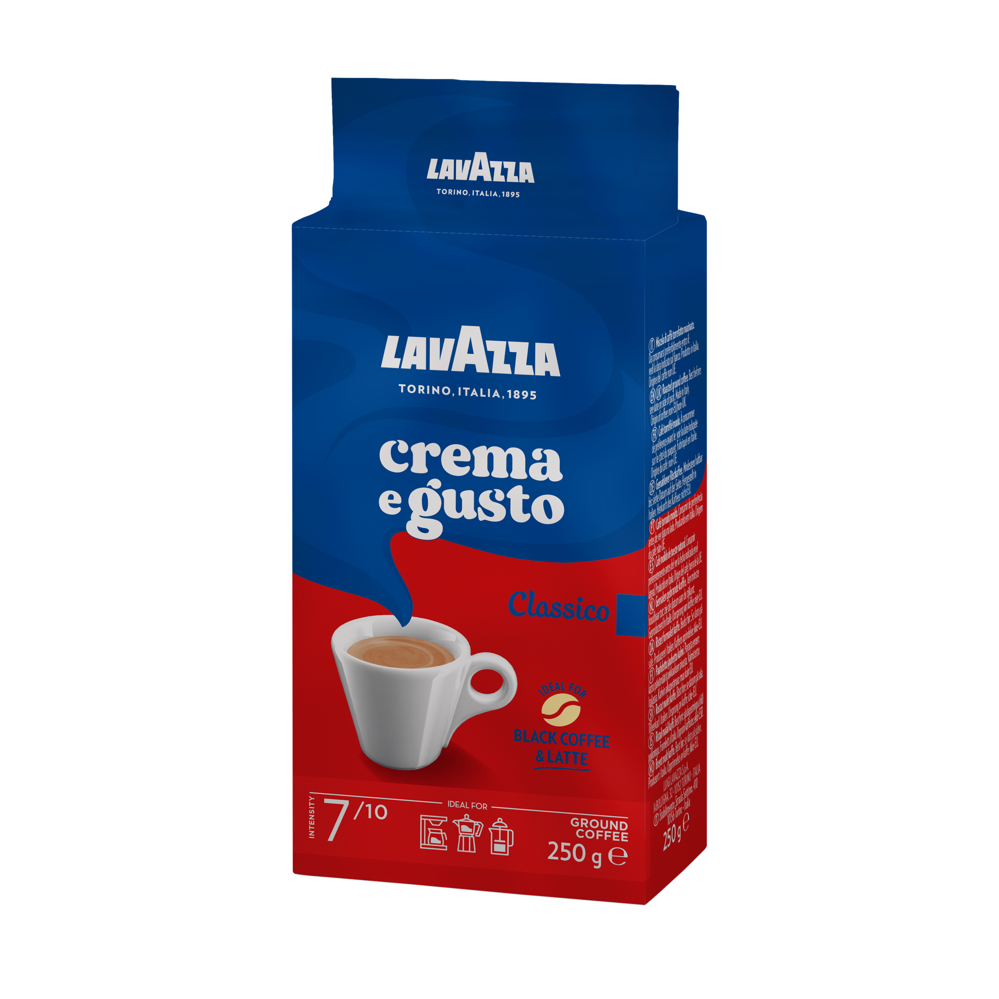 LAVAZZA молотый кофе CREMA E GUSTO, 250 г