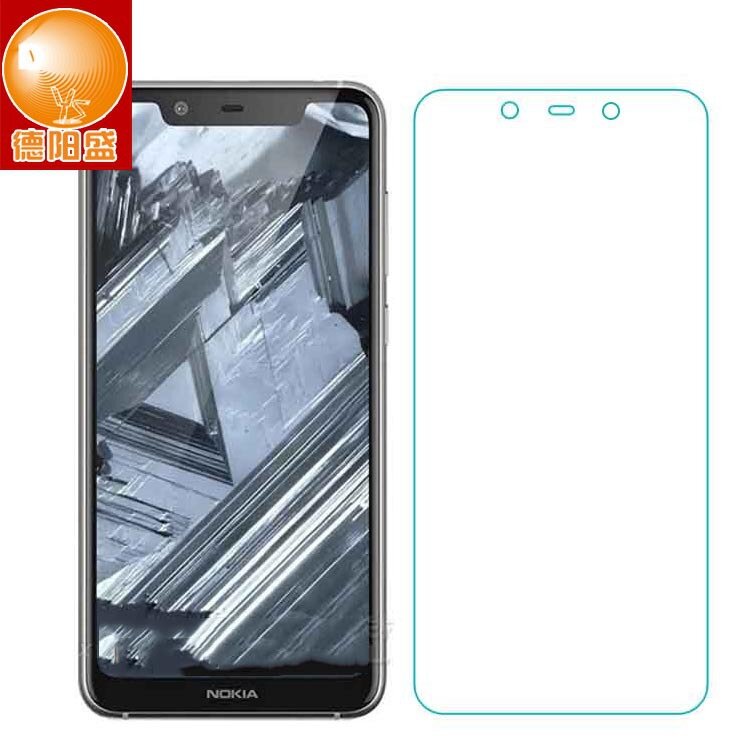 Защитное стекло для Nokia X5 с оригинальной упаковкой, антицарапающее, высококачественное, идеальная посадка