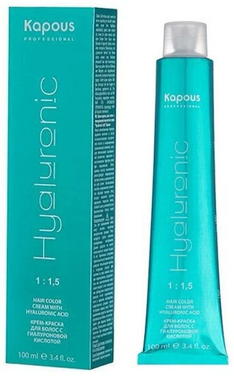 Крем-краска для волос с гиалуроновой кислотой Kapous «Hyaluronic Acid», Специальное мелирование амарантовый 100 мл