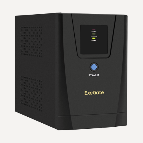 Изображение товара ИБП ExeGate EP285496RUS SpecialPro UNB-1500. LED. AVR.8C13. USB, линейно-интерактивный, 1500 ВА/950 Вт, 8xC13, черный