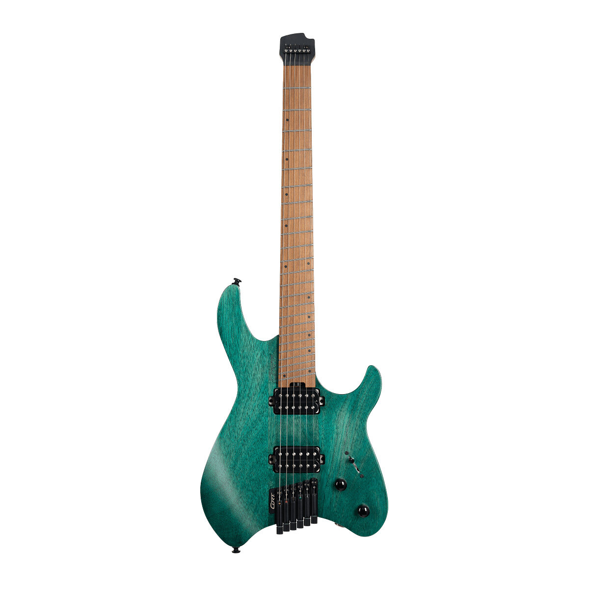 Cort Space G6MS Semi Gloss Turquoise Электрогитара безголовая, с чехлом