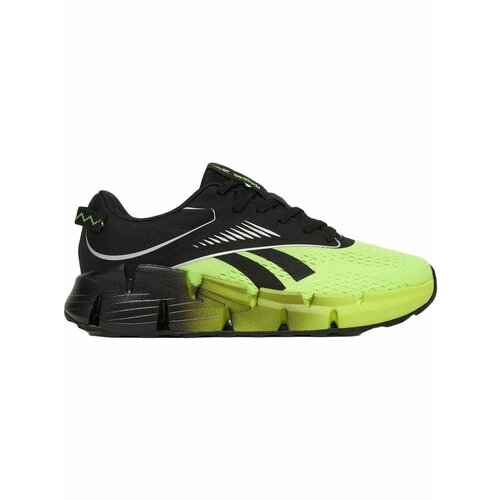 фото Кроссовки reebok zig dynamica 6 k, размер 4 us, черный/зеленый