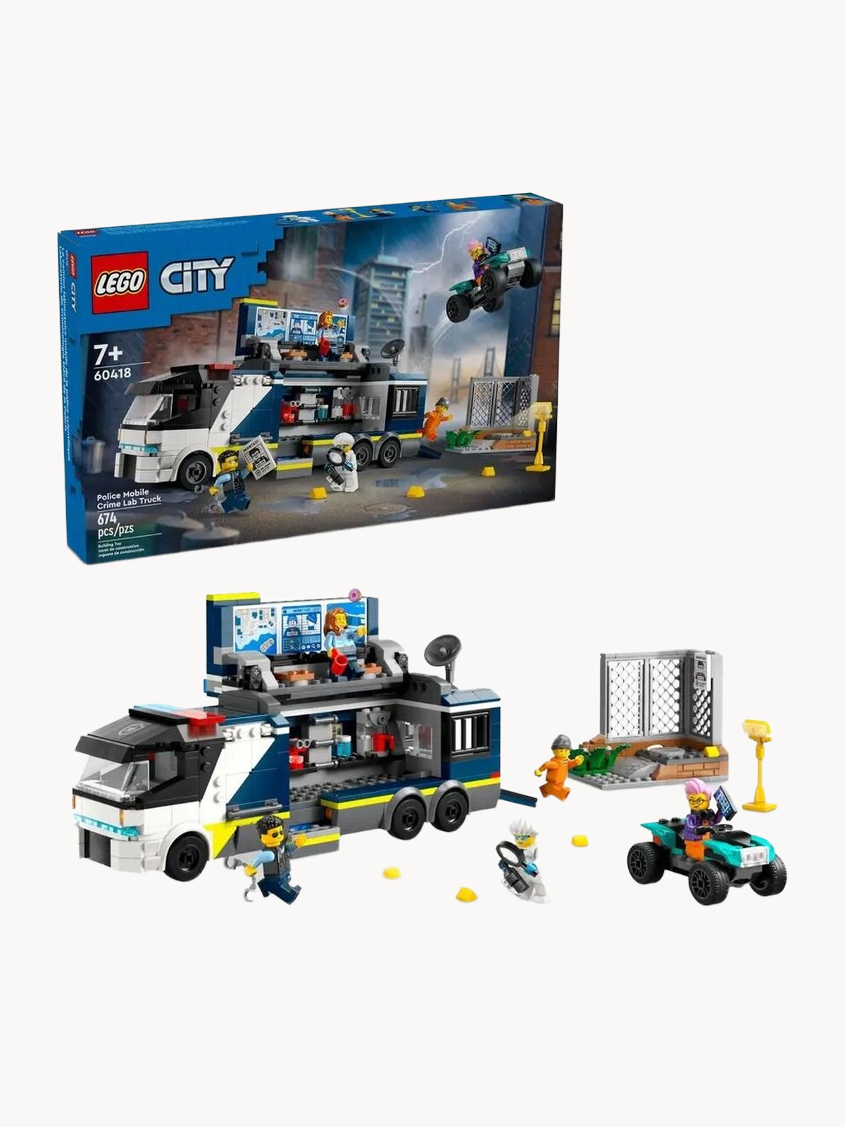 City Polizeitruck mit Labor 60418