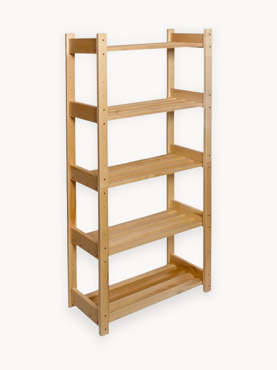 Стеллаж деревянный для рассады и цветов 141х58х28 см