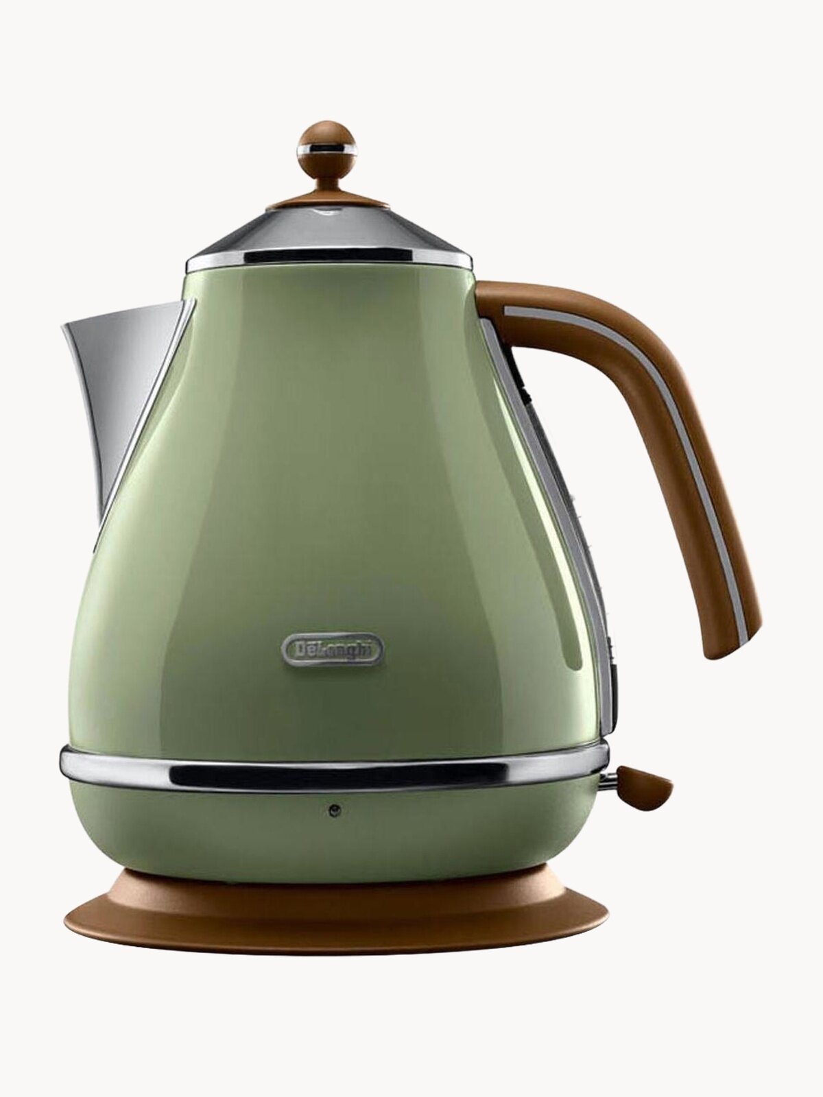 Чайник DeLonghi KBOV2001GR, 2000Вт, нержавеющая сталь, цвет зеленый