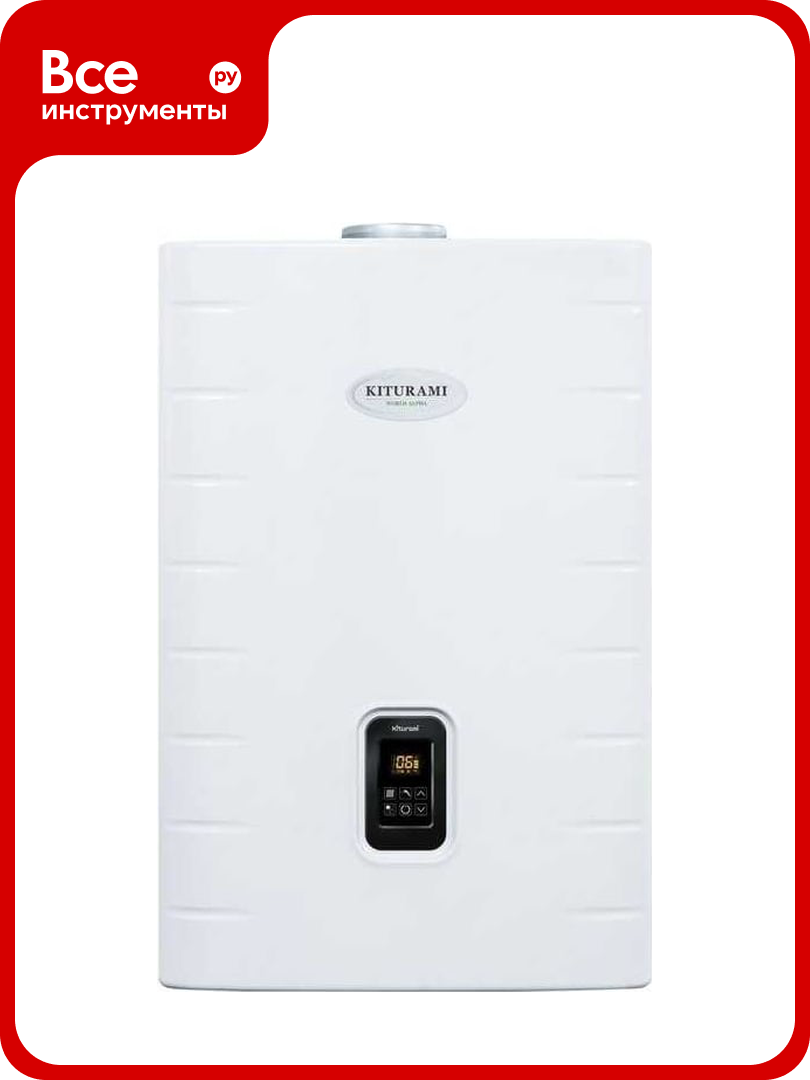 Настенный газовый двухконтурный котел KITURAMI World Alpha S-30 A21E220267