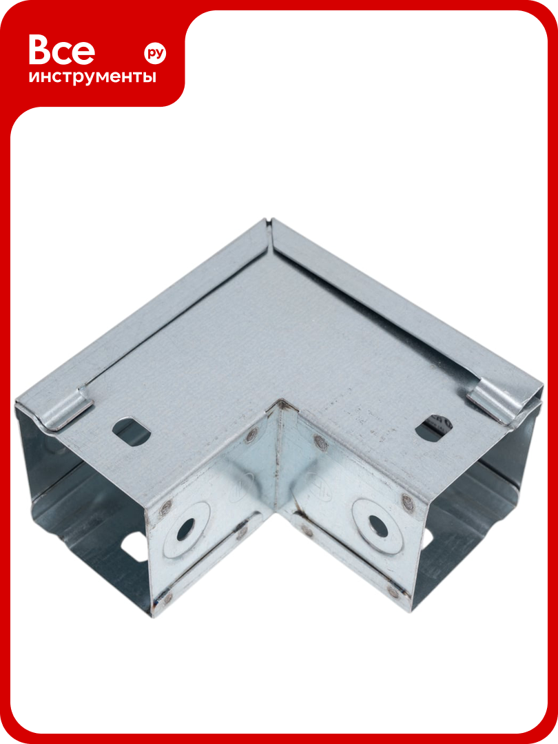 Глухой вертикальный угол DKC 90 50x50 39002