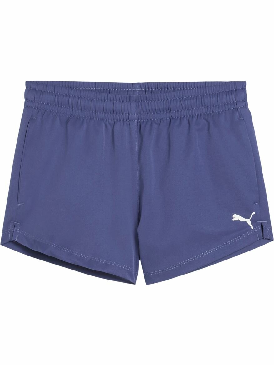 Шорты спортивные PUMA TAD ESS Woven Shorts G, размер 140, cиний