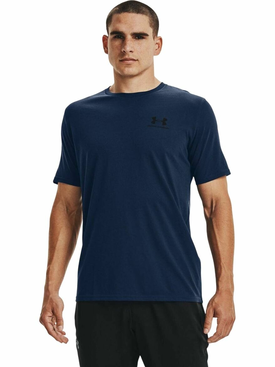 Футболка спортивная Under Armour Sportstyle Left Chest Logo SS