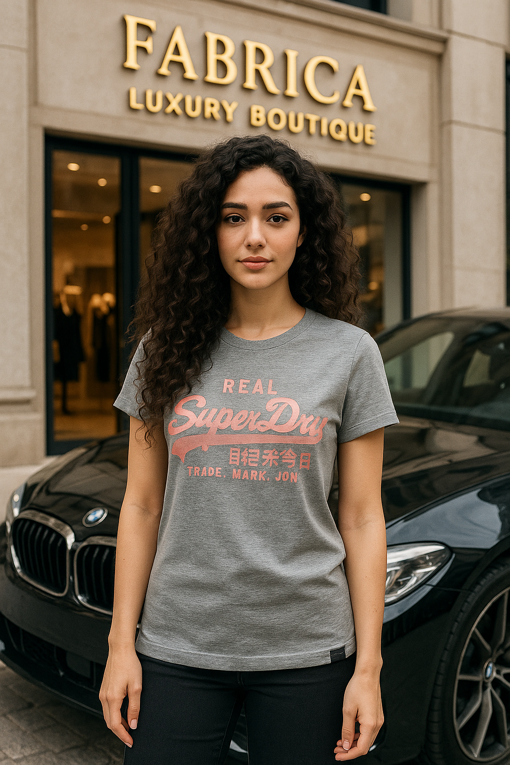 Футболка Женская футболка Superdry, с длинным рукавом, 100% хлопок, серый цвет, размер xxl, серый