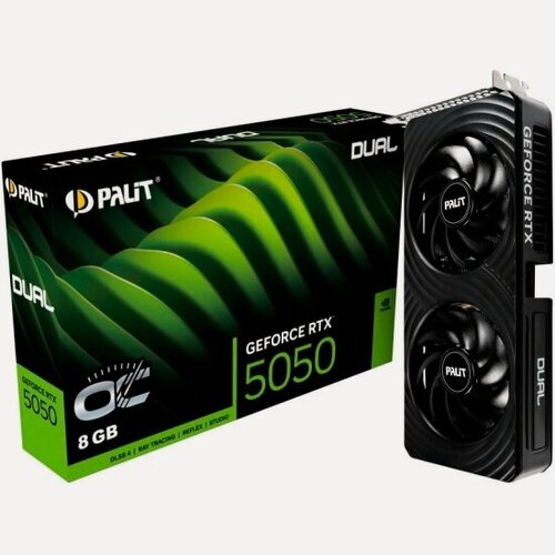 Изображение товара Видеокарта Palit GeForce RTX 5050 DUAL OC 8G