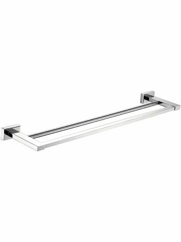 Держатель для полотенец в ванную двойной 60см B90209 BELZ хром