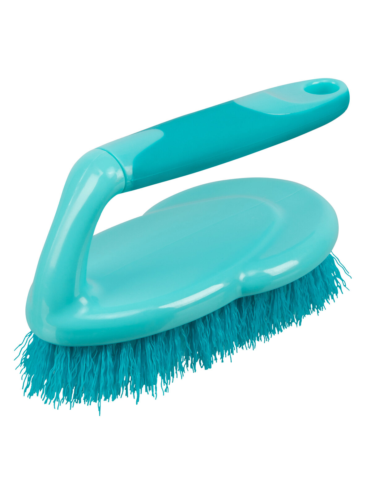 Щетка для уборки Elfe  140 х 72 мм  жесткая полимерная щетина и двухкомпонентная рукоятка  щетка утюг  93302