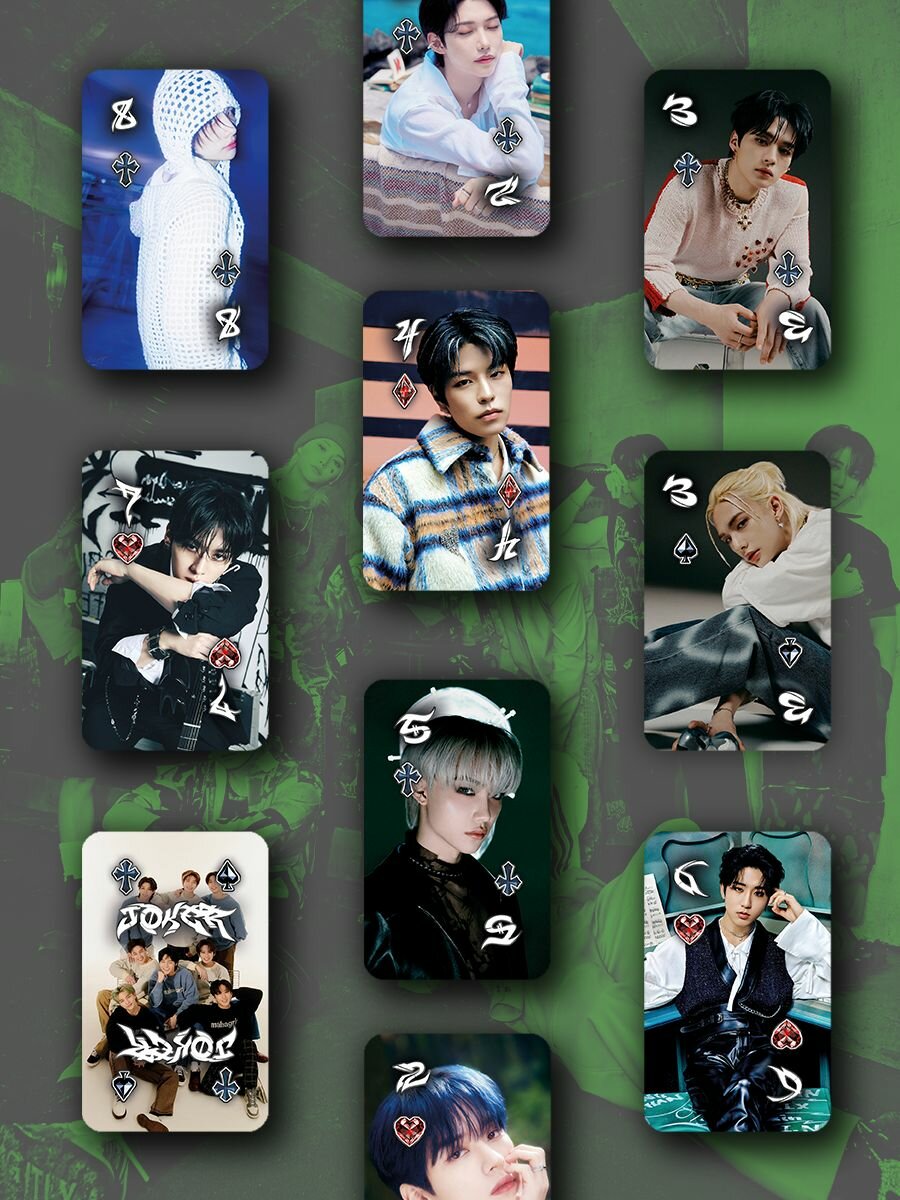 Карты игральные Stray Kids 54 штуки — фото 1