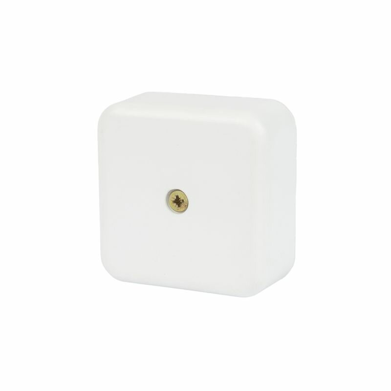 Коробка распределительная для кабель-каналов IP40 50x50x20 мм белая (3 шт)