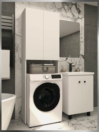 Изображение товара Шкаф над стиральной машиной Белый