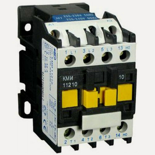 Изображение товара Контактор ИЭК КМИ-11210, 12 А, 230В/АС3 1НО