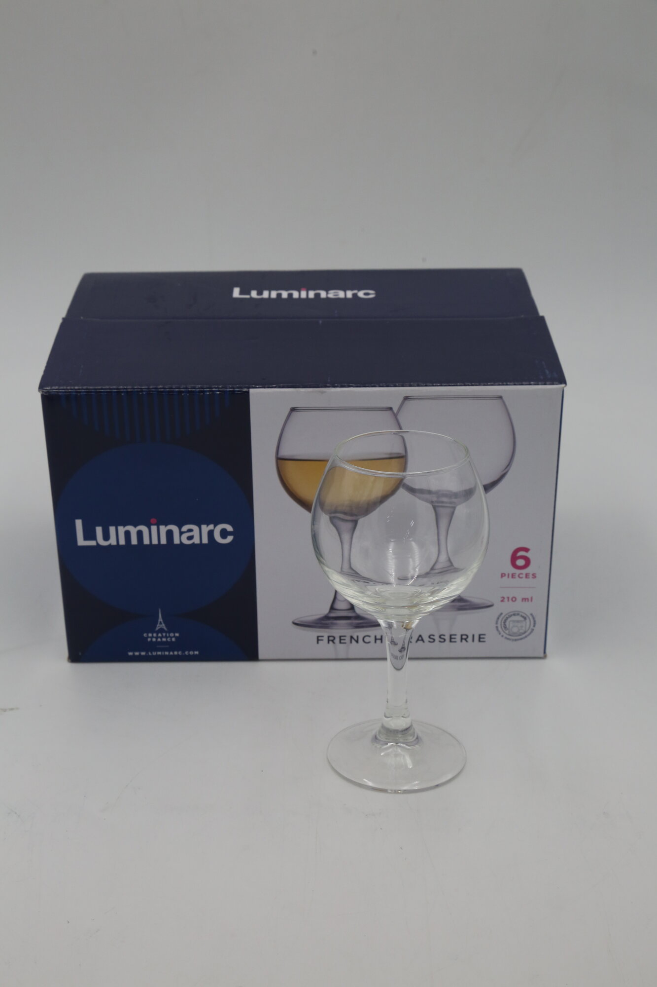 Бокал LUMINARC "французский ресторанчик" H9451 210мл 6шт 6х4
