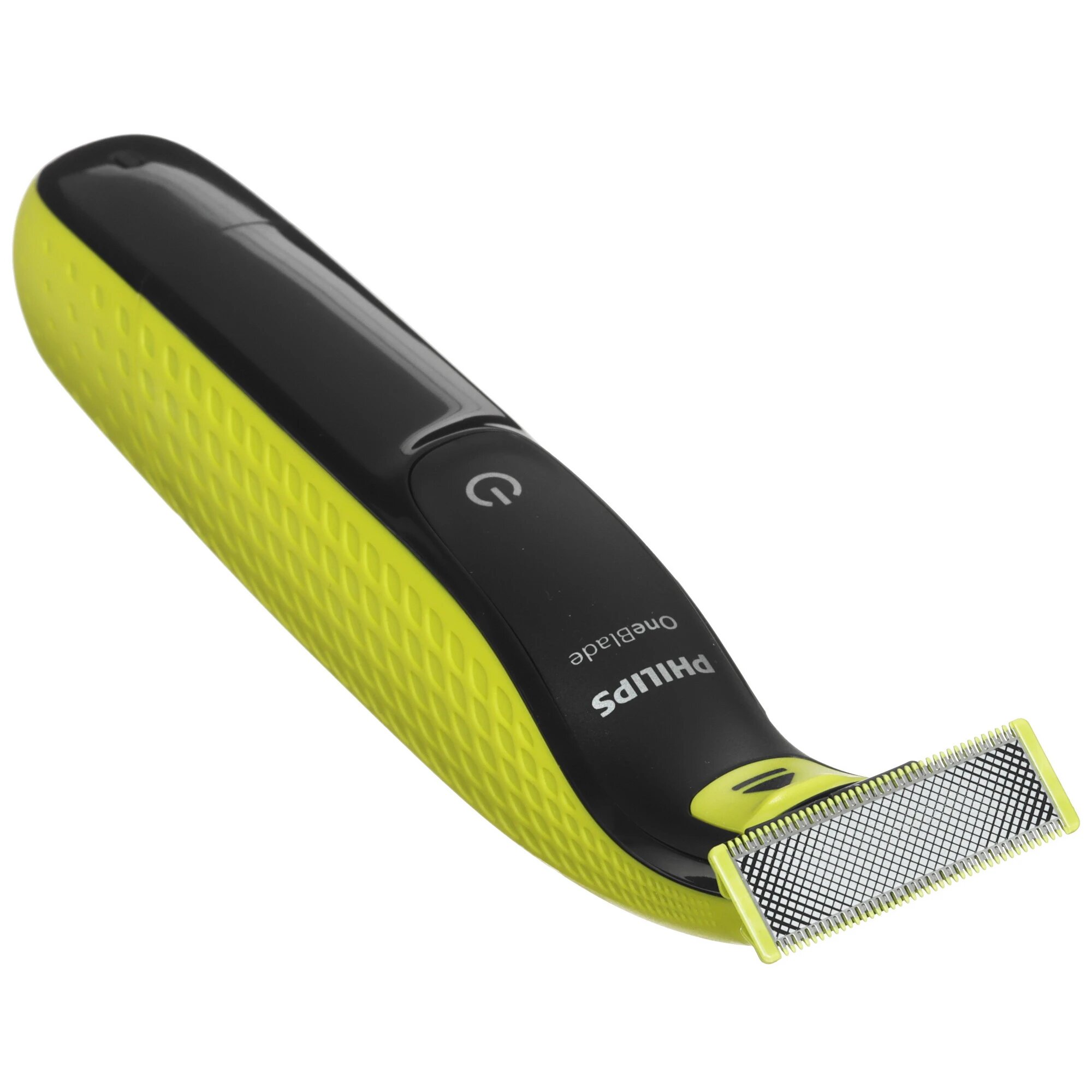 Электробритва Philips "OneBlade", сеточная, автономная/от сети, водонепроницаемая, чёрная