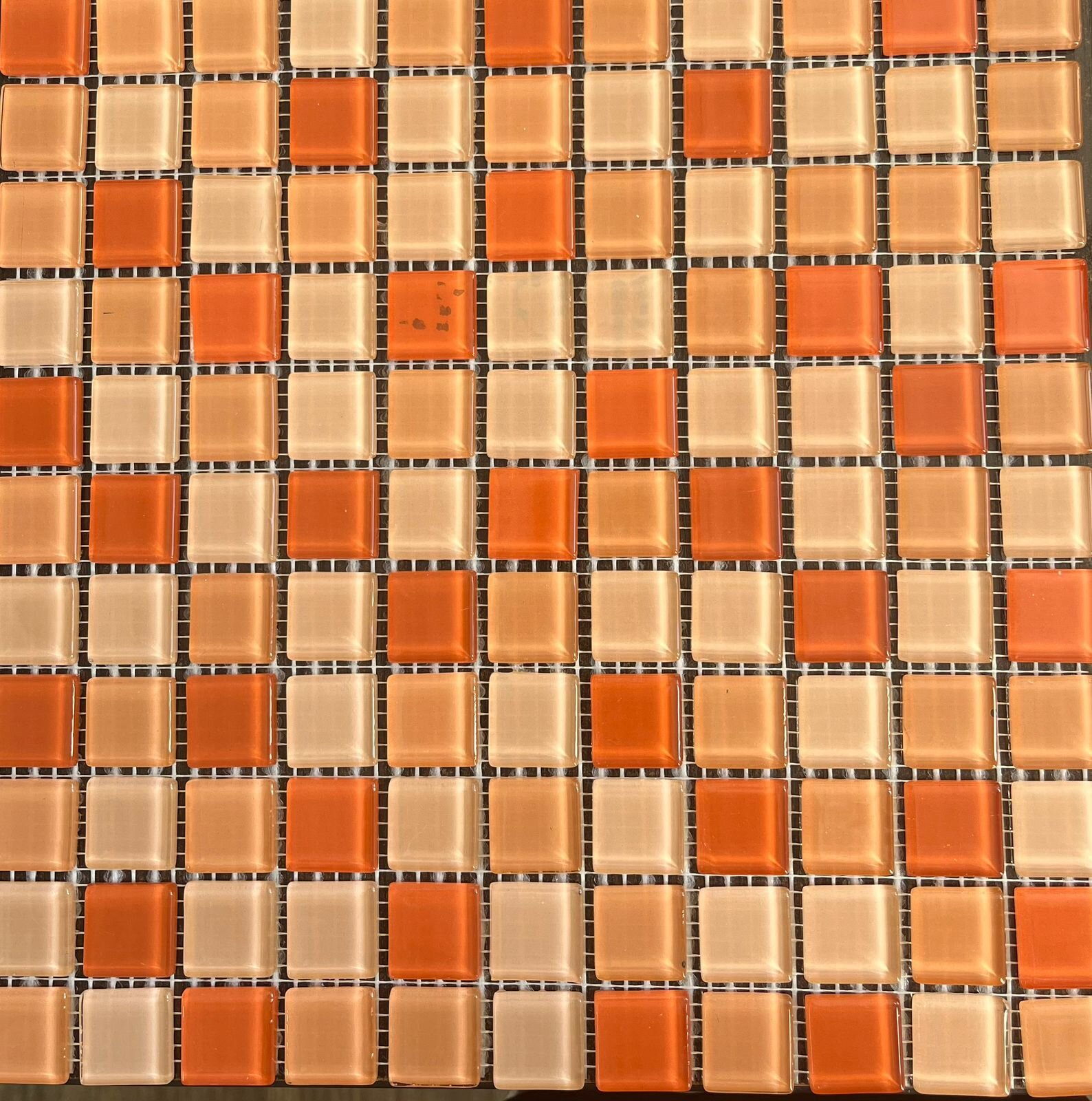 Мозаика Glass 30 см x 30 см размер чипа: 25x25 мм