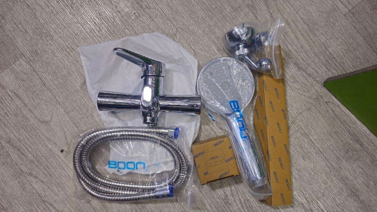Смеситель, для ванны, для раковины, для душа, BOOU B8276-18